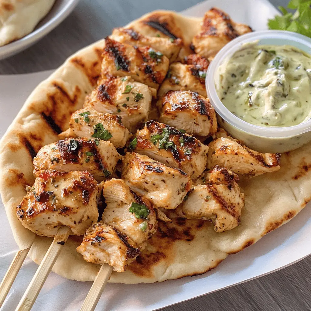 Fire up your dinner plans with this easy Chicken Souvlaki recipe! Juicy chicken skewers marinated in a mix of herbs and spices offer a taste that’s truly irresistible. Perfect for summer barbecues or a cozy weeknight meal. Save this recipe to enjoy fresh Mediterranean flavors whenever you like!