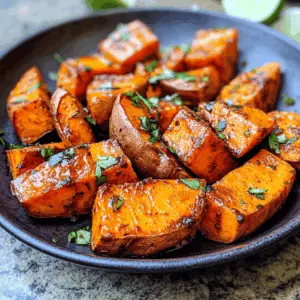 Get ready for a flavor boost with these Chili + Honey Roasted Sweet Potatoes! The perfect combination of sweet and spicy, drizzled with zesty lime juice. This vibrant dish is not just tasty but incredibly easy to make! Perfect for a weeknight dinner or a festive gathering. Save this recipe to wow your guests at your next meal!
