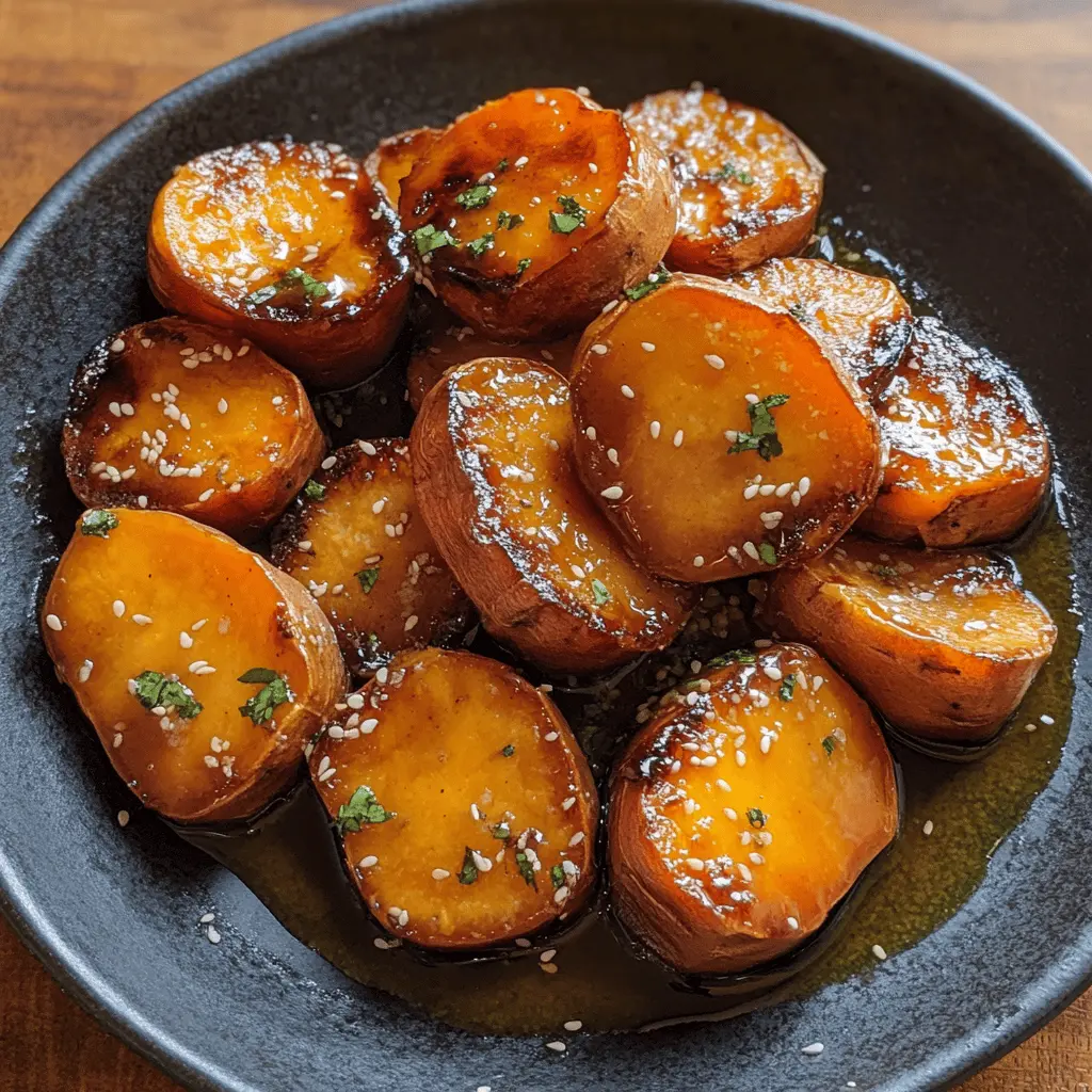Looking for a unique twist on sweet potatoes? These Miso Glazed Melting Sweet Potatoes offer a perfect blend of sweetness and umami flavors. With their buttery texture and savory glaze, they make an irresistible side dish for any meal. Save this recipe to impress your guests at your next dinner gathering or cozy family dinner!